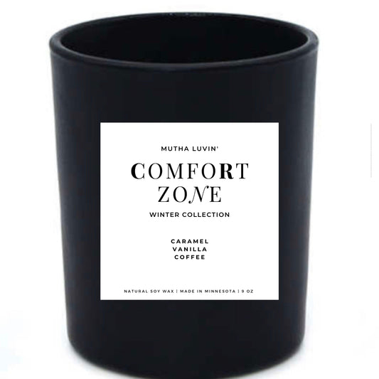 Comfort zone — caramel +vanilla and coffee.