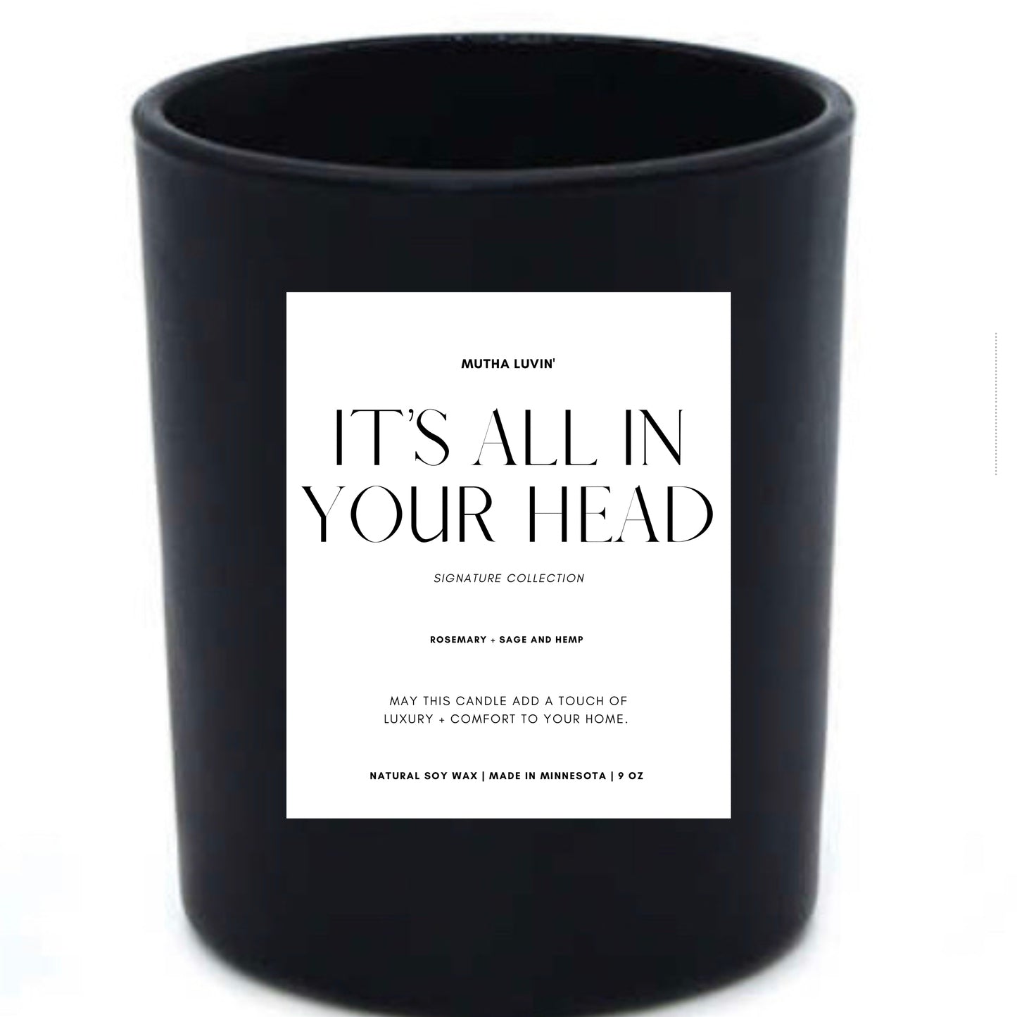 It's All In Your Head Candle